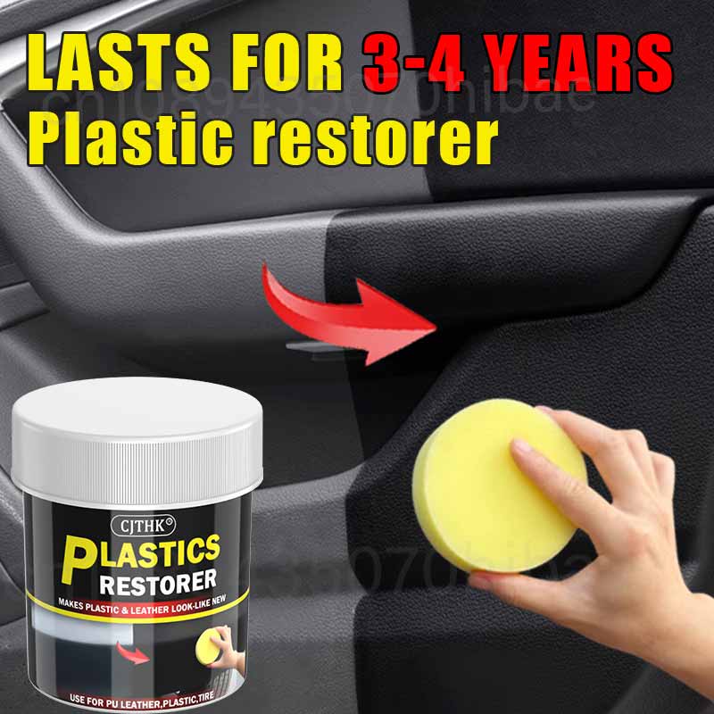 Leather Cleaner Interior - Car Plastic Restorer Back To Black