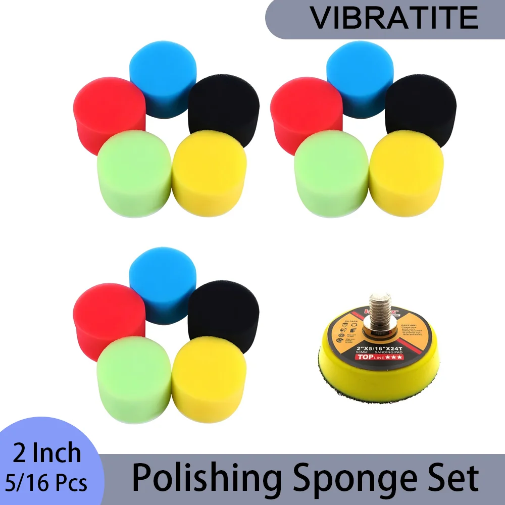 5/16 Pcs 2 Inch Polishing Spon - Polish Pad Set Buffer incelemesi ve fiyatı