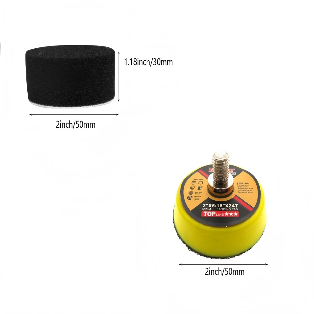 5/16 Pcs 2 Inch Polishing Spon - Polish Pad Set Buffer incelemesi ve fiyatı