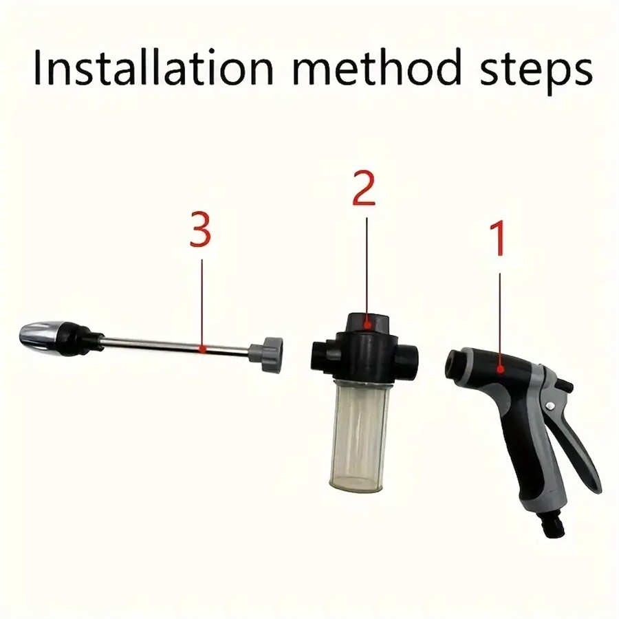 NEW Car Washing Long Pole High - Pressure Washer Foam Gun incelemesi ve fiyatı