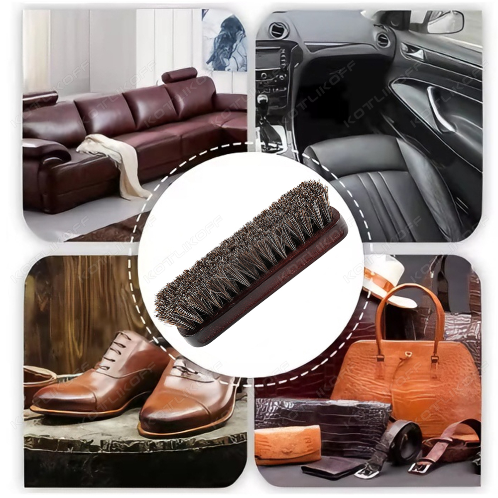 Premium Horsehair Shoe Brush F - Dirt Brush Interior incelemesi ve fiyatı