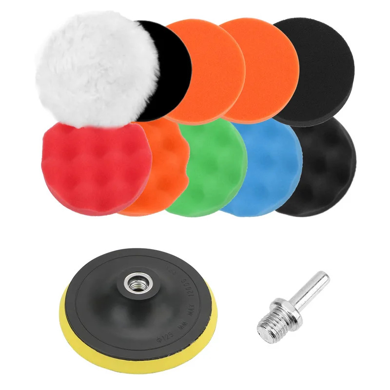 12Pcs/set Car Polishing Pad Pa - Polish Pad Set Buffer incelemesi ve fiyatı