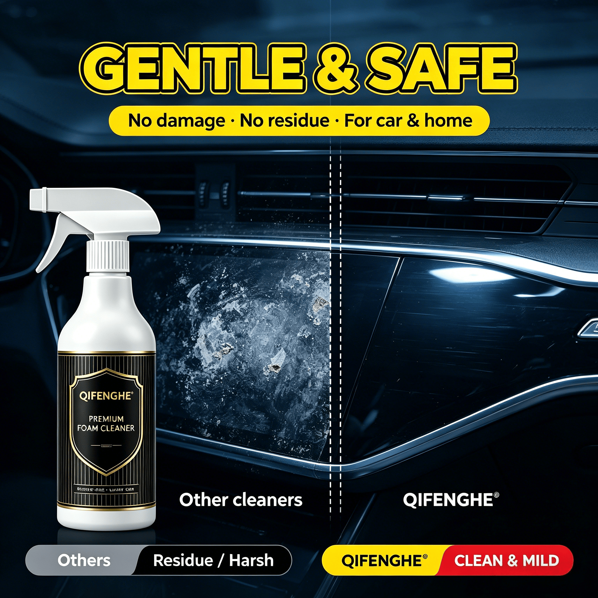 2-in-1 Foam Cleaner – Waterles - Seat Cleaner Fabric incelemesi ve fiyatı