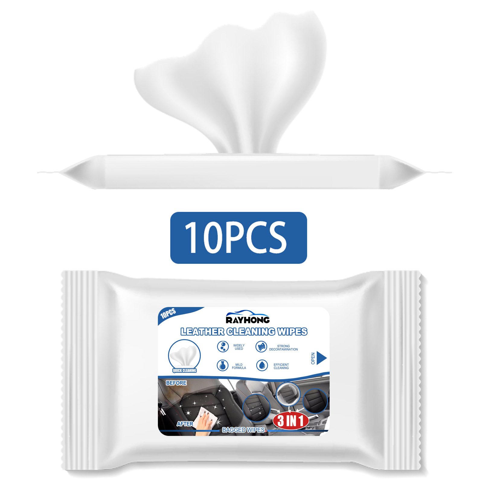 Car Leather Cleaning Wipes, Se - Dirt Brush Interior incelemesi ve fiyatı