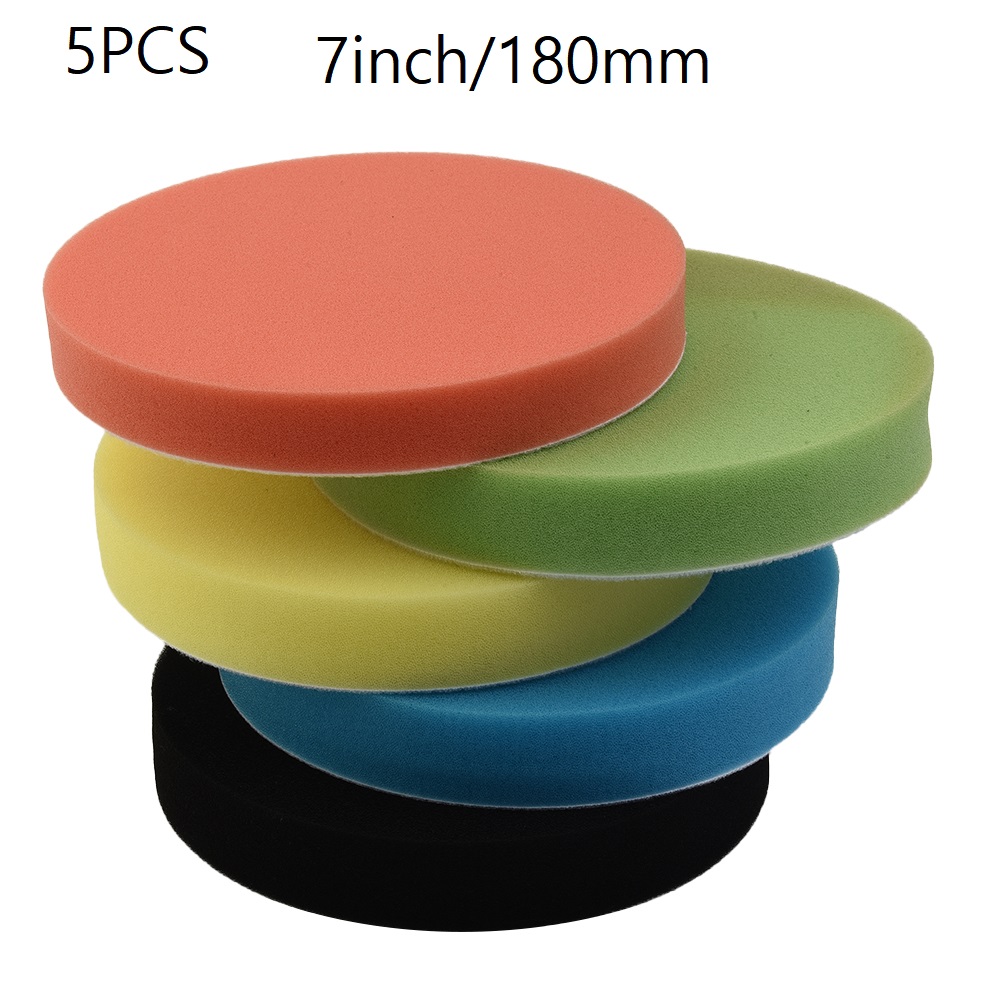 5 Pcs Sponge Polishing Pad 7In - Polish Pad Set Buffer incelemesi ve fiyatı
