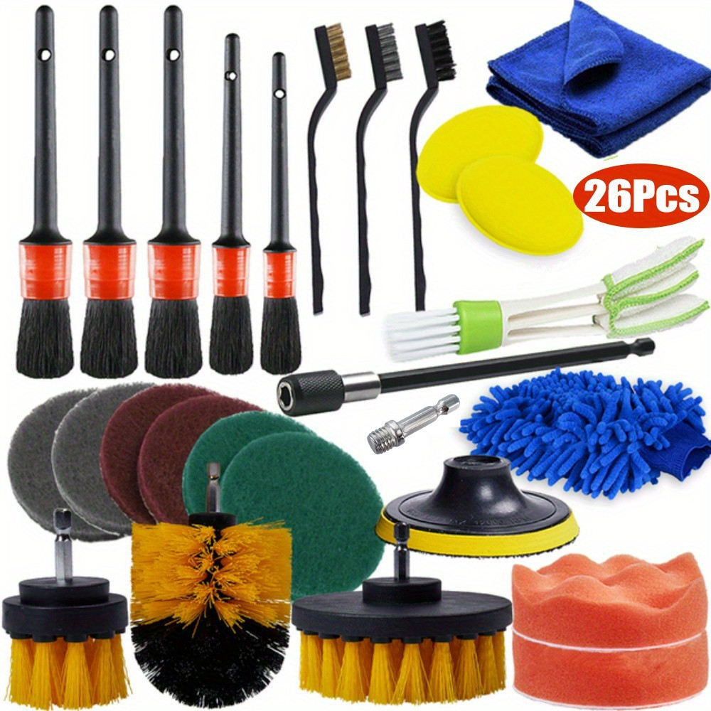 26/17/13/5Pcs Detailing Brush  - Interior Detailing Kit incelemesi ve fiyatı