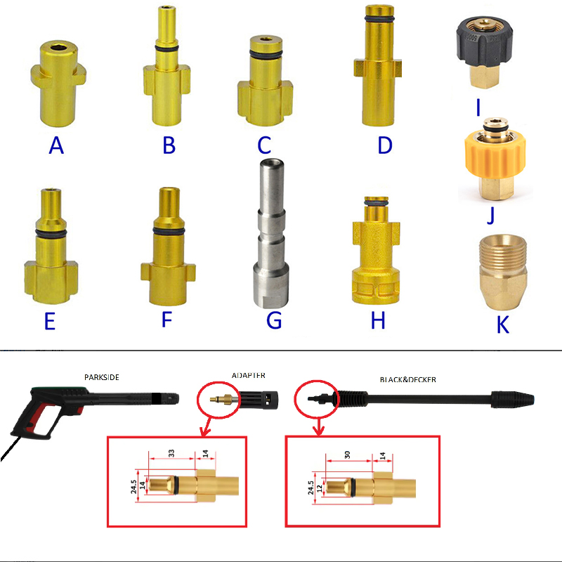 Foam Nozzle Foam Generator Foa - Pressure Washer Foam Gun incelemesi ve fiyatı