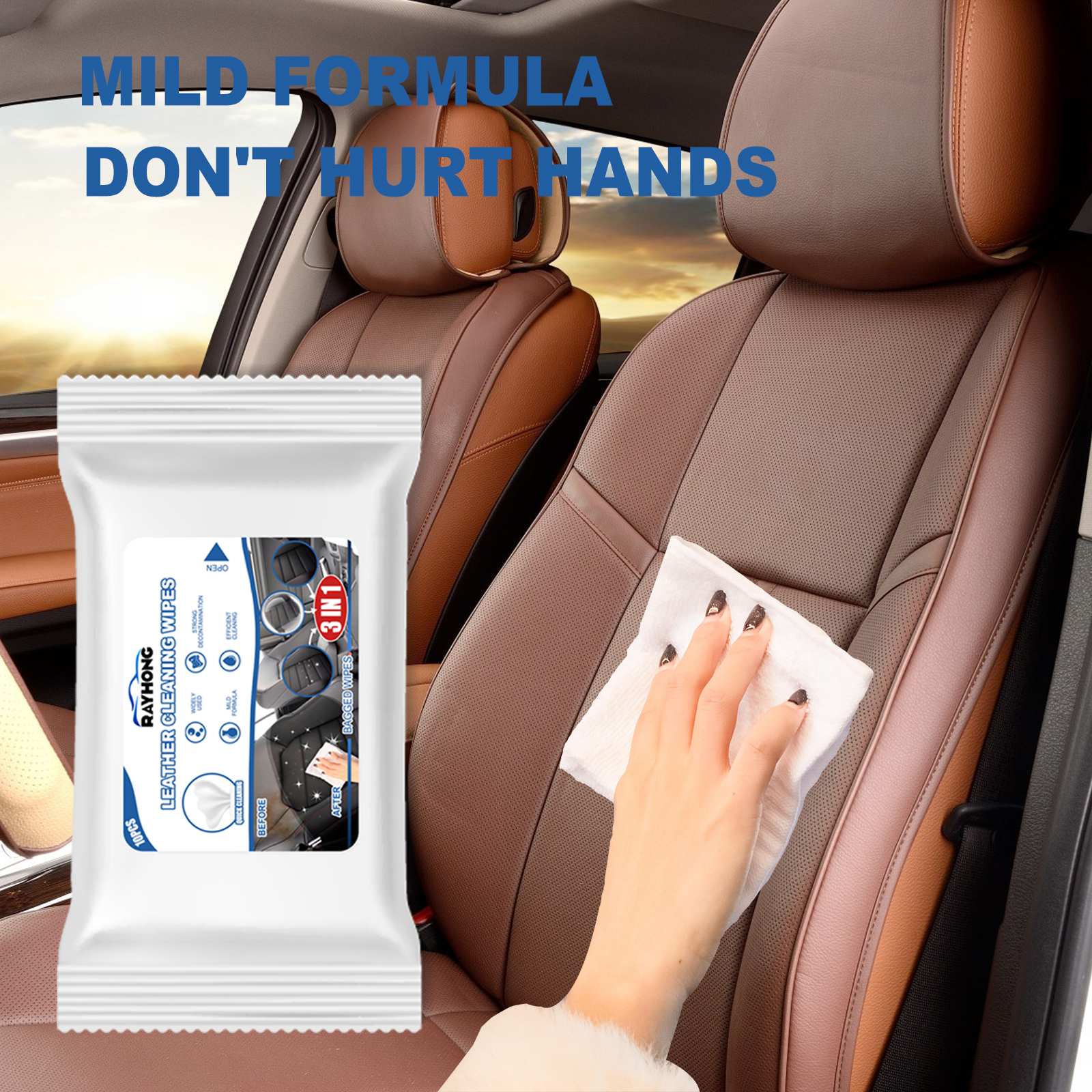 Rayhong Car Leather Cleaning W - Dirt Brush Interior incelemesi ve fiyatı