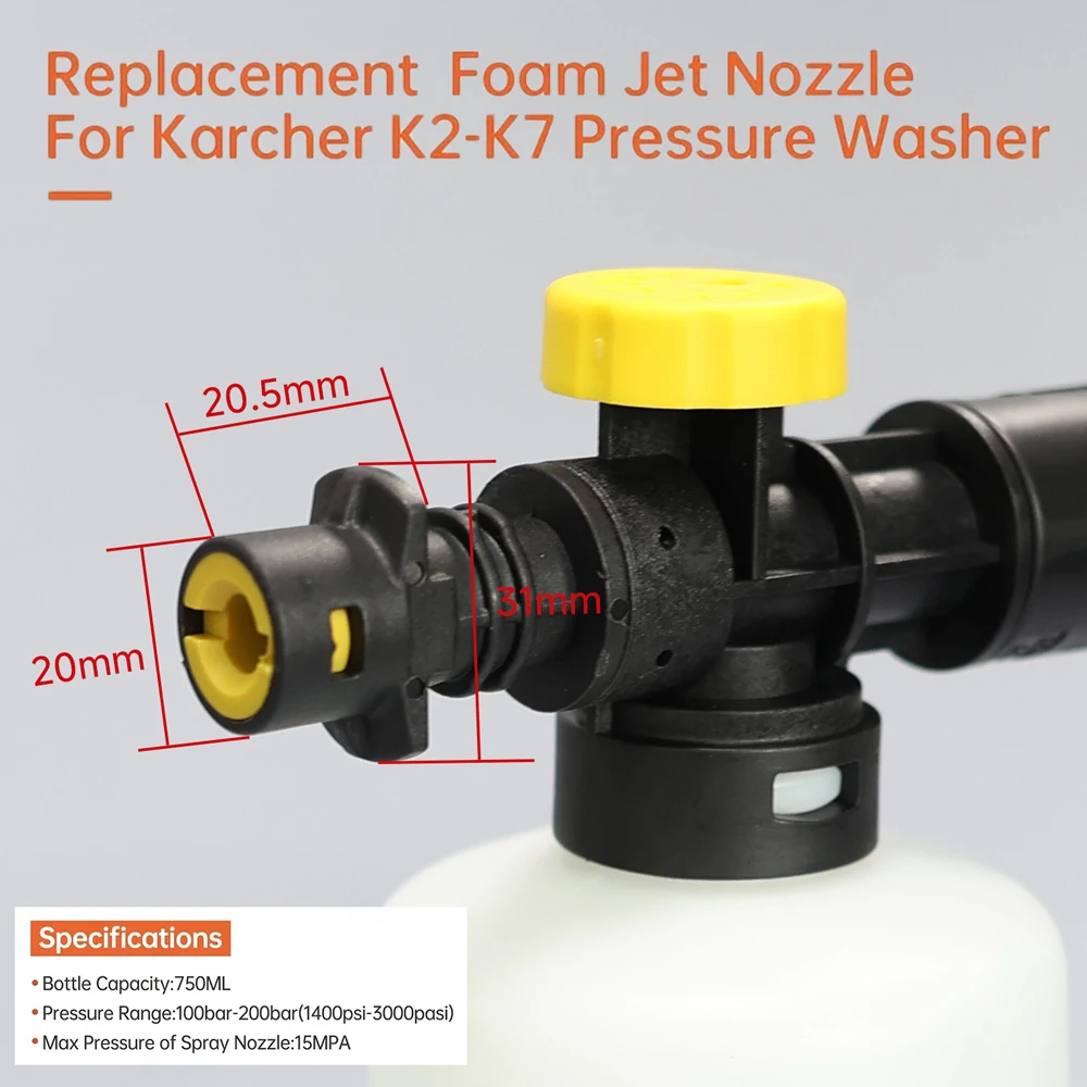 Foam Cannon for Karcher K2 K3  - Foam Cannon Car Wash incelemesi ve fiyatı