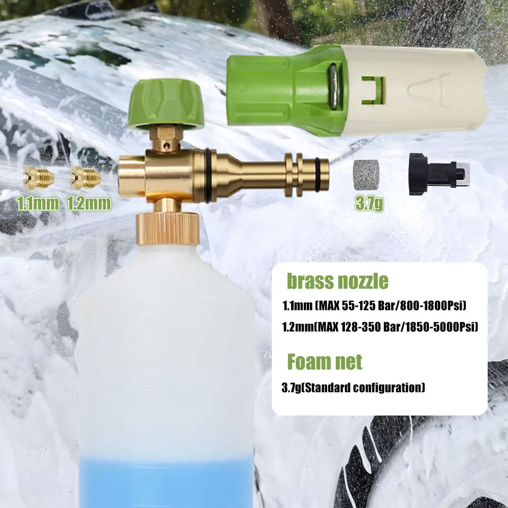 Aluminum Foam gun Lance Foam c - Foam Cannon Car Wash incelemesi ve fiyatı