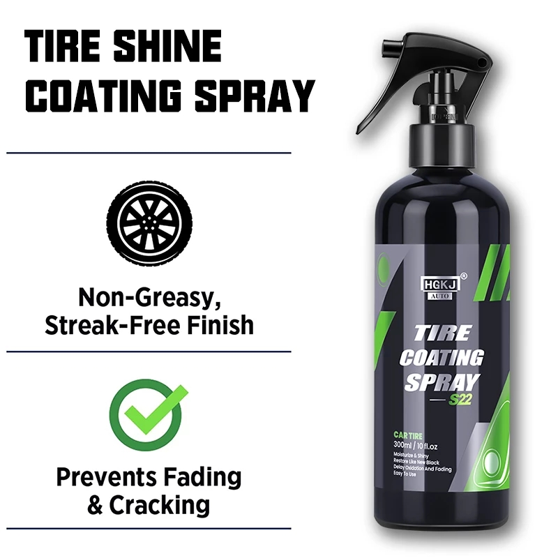 2026 Hot Tyre Gloss Tire Coati - Tire Shine Spray Sealant incelemesi ve fiyatı