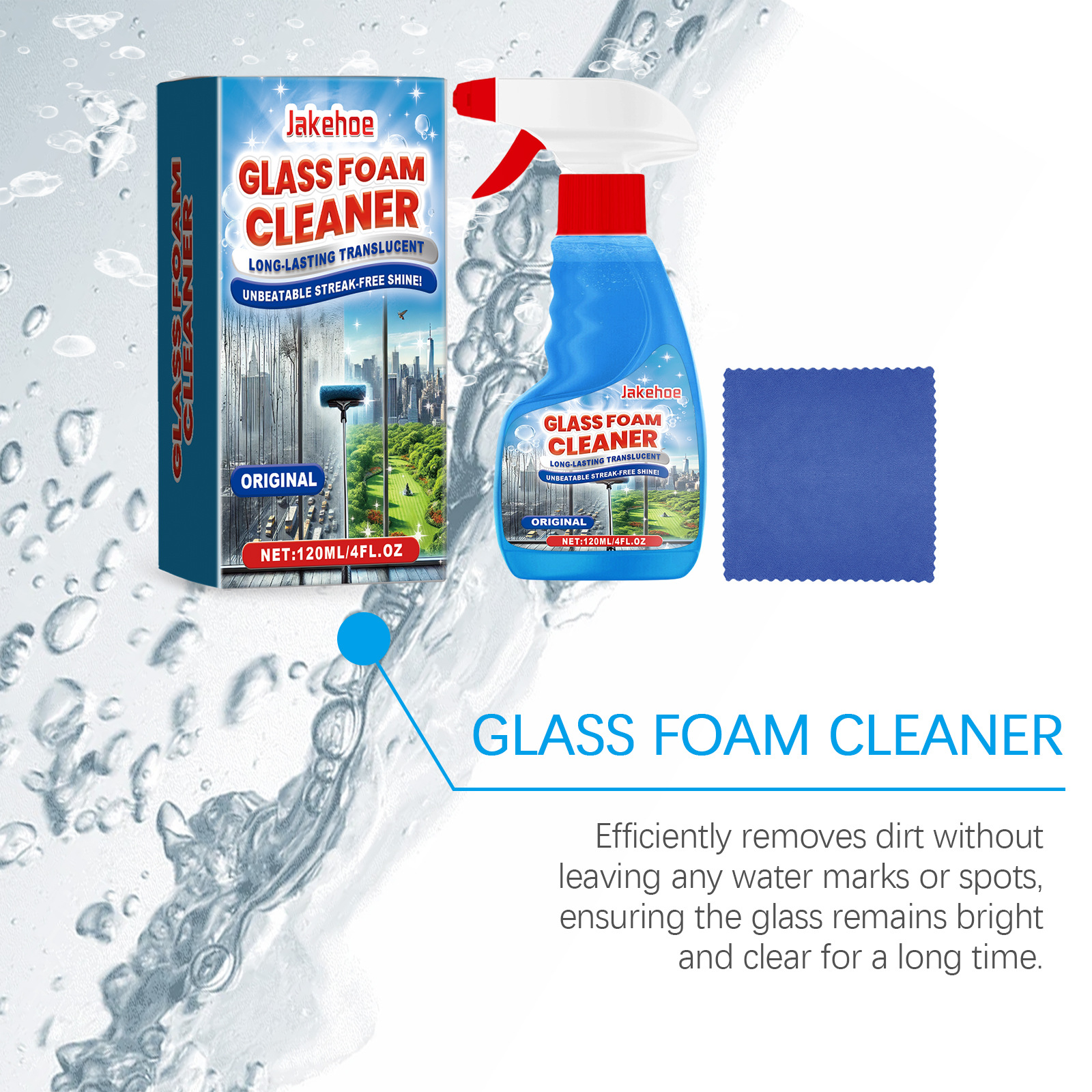 Foaming Glass Cleaner Spray St - Glass Cleaner Streak incelemesi ve fiyatı