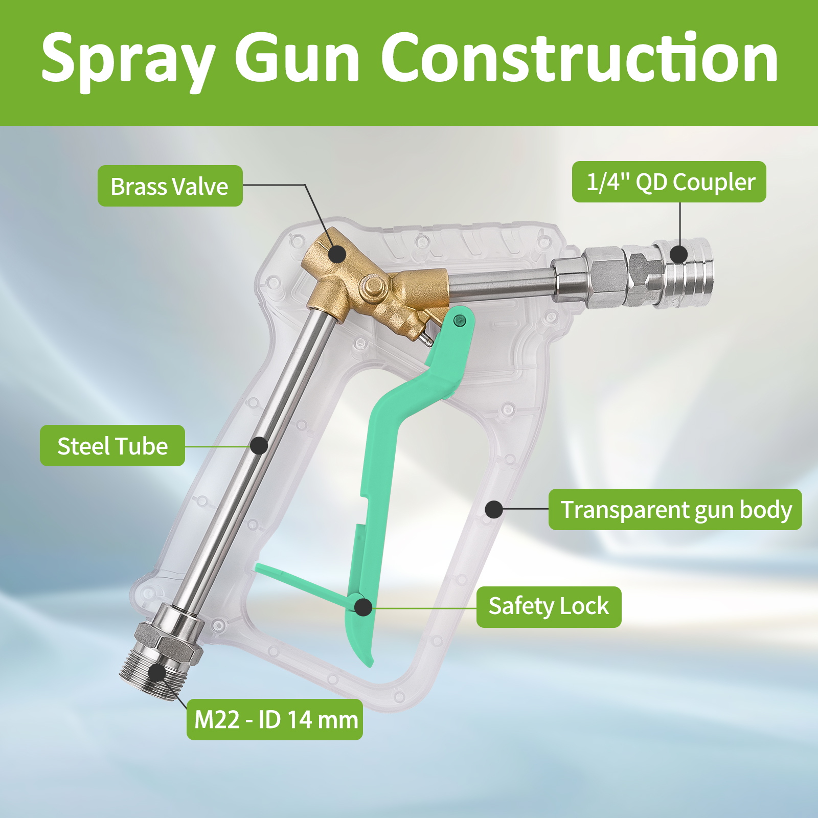 Bear Force Car Wash Pressure W - Pressure Washer Foam Gun incelemesi ve fiyatı