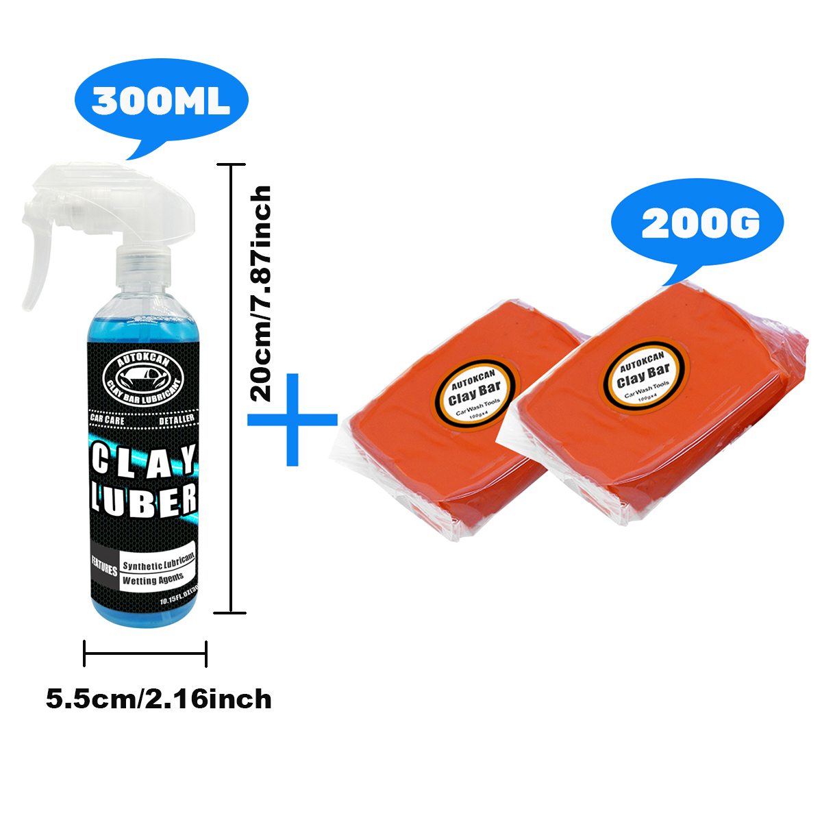 200G Car Clay Bar And 300ml Ma - Clay Bar Lubricant incelemesi ve fiyatı