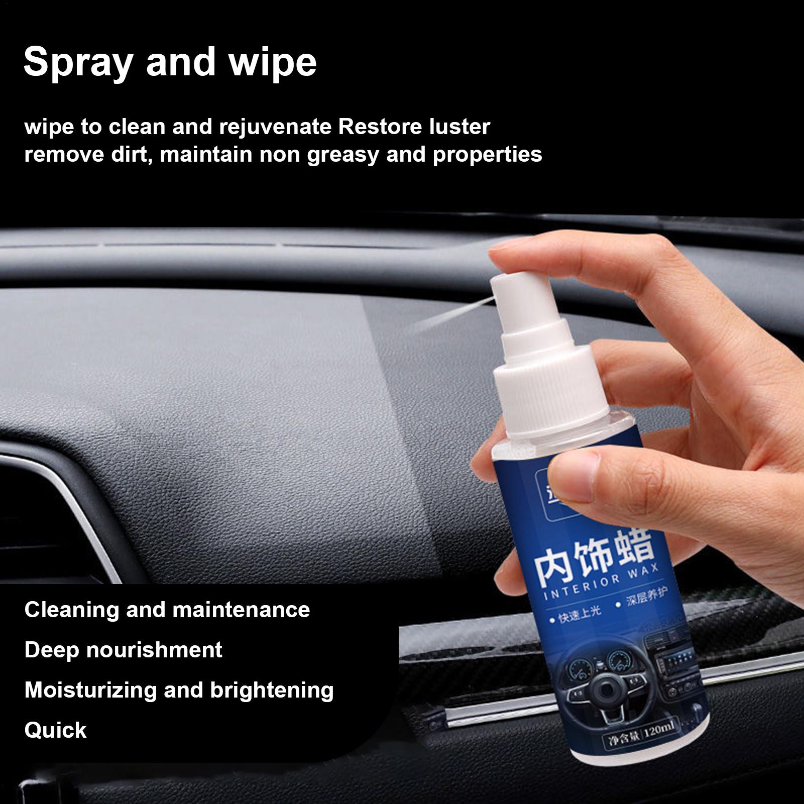 Car Cleaner 120ml Protectant W - Leather Cleaner Interior incelemesi ve fiyatı