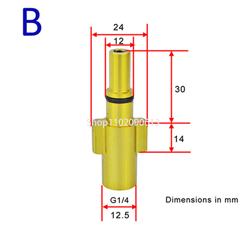 1Pc Metal Adapter Foam Nozzle  - Pressure Washer Foam Gun incelemesi ve fiyatı