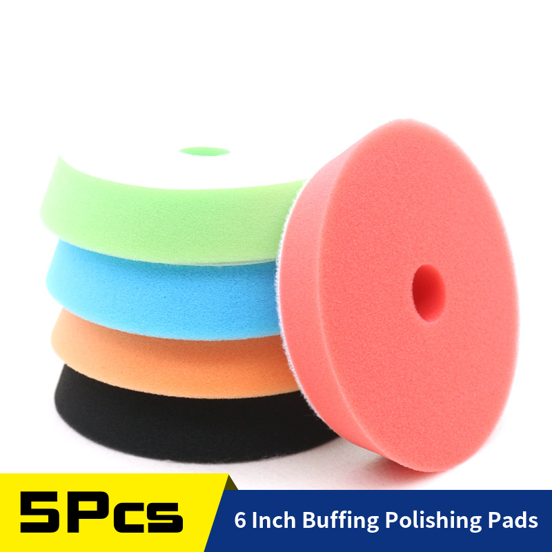 5Pcs 6inch Sponge Polishing Pa - Polish Pad Set Buffer incelemesi ve fiyatı
