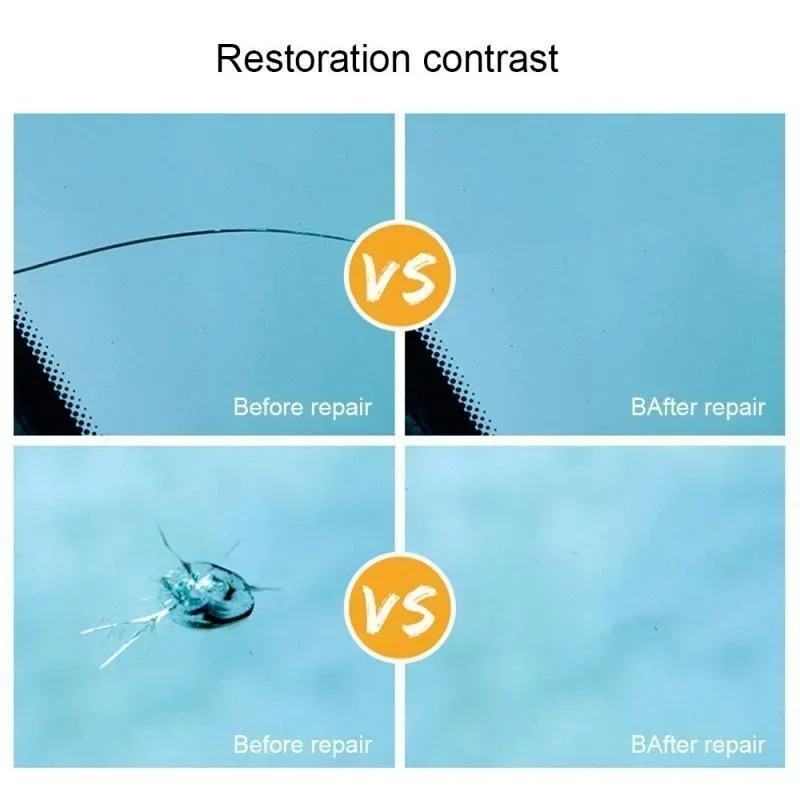 DIY Car Windshield Cracked Rep - Glass Cleaner Streak incelemesi ve fiyatı