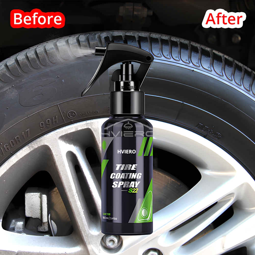 Tyre Gloss HVIERO S22 Tire Coa - Tire Shine Spray Sealant incelemesi ve fiyatı