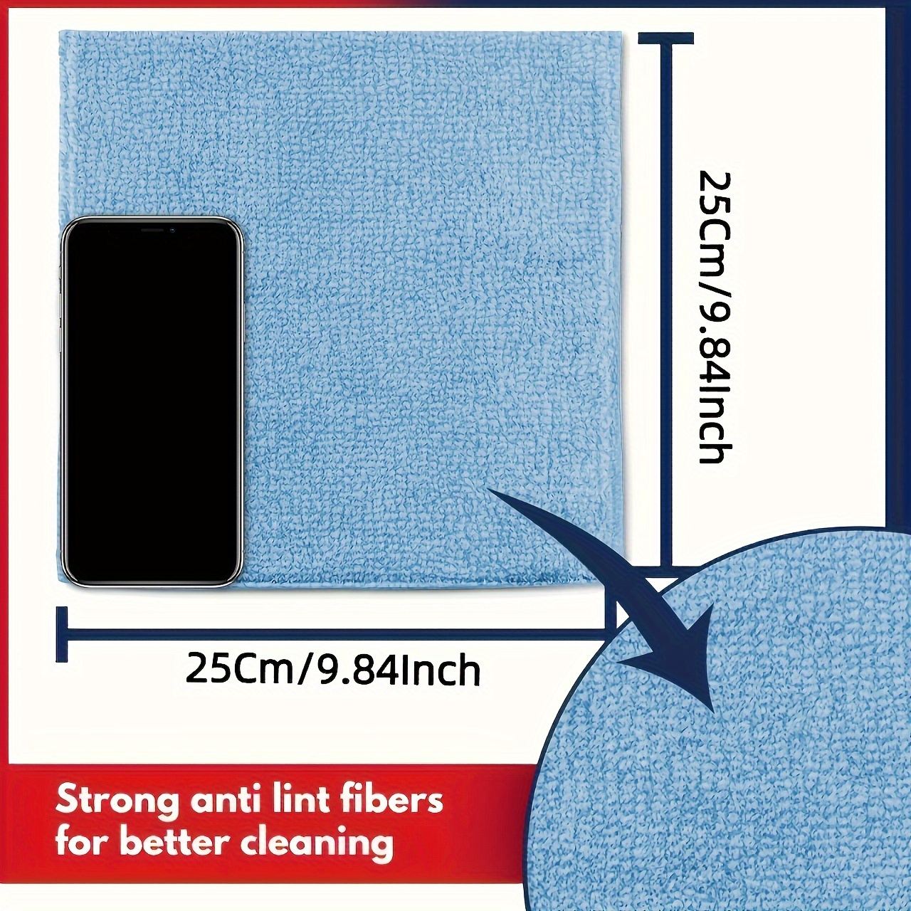 1-50pcs Light Blue Microfiber  - Microfiber Towel Detailing incelemesi ve fiyatı