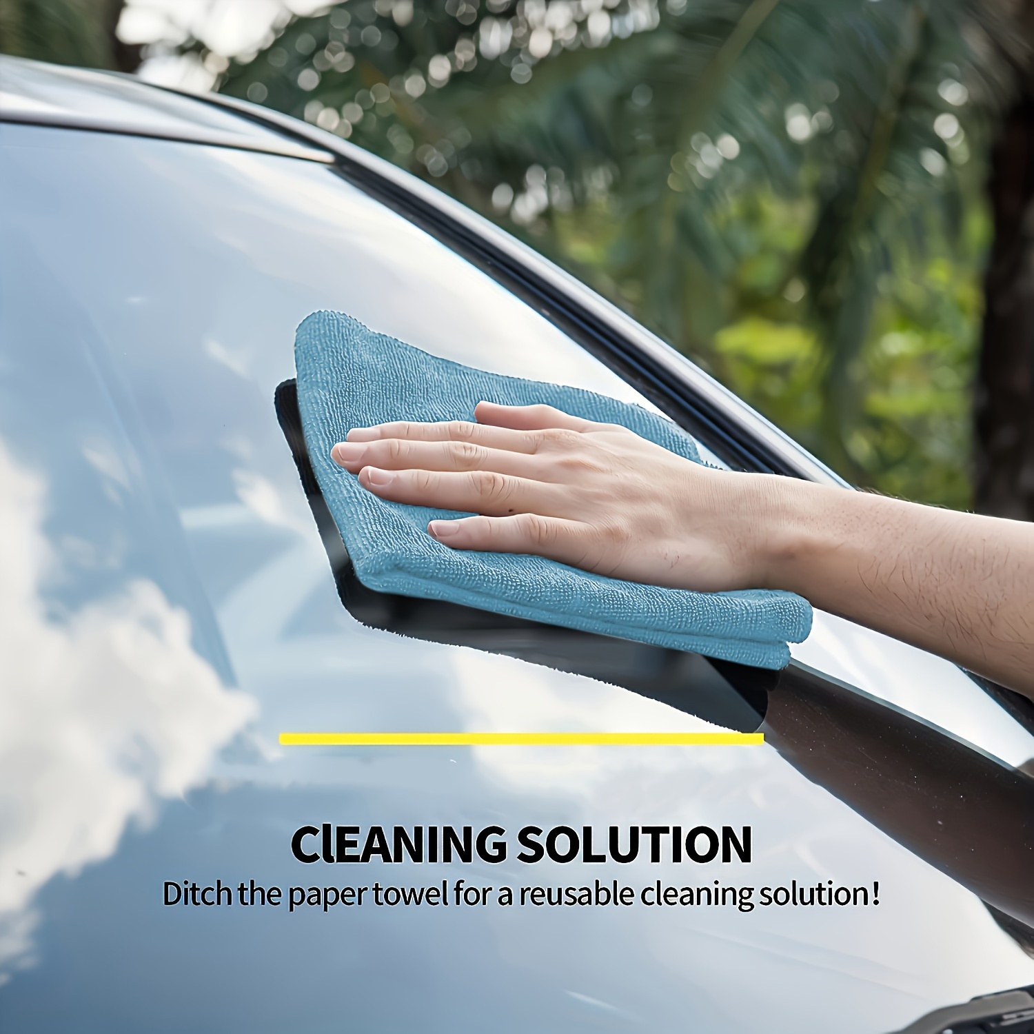1-50pcs Light Blue Microfiber  - Microfiber Towel Detailing incelemesi ve fiyatı