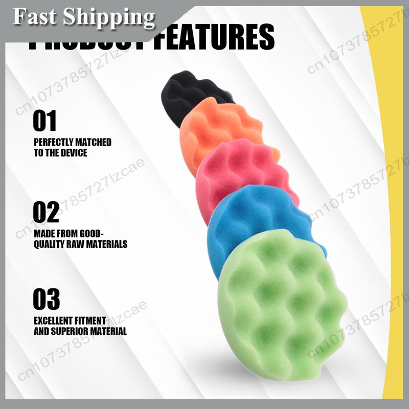 -A99Z 8Pcs/Set Car Sponge Poli - Polish Pad Set Buffer incelemesi ve fiyatı