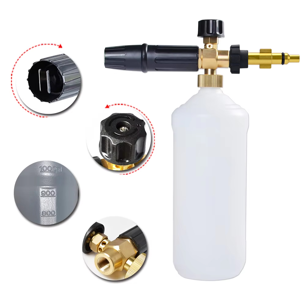 Foam Generator snow foam lance - Pressure Washer Foam Gun incelemesi ve fiyatı