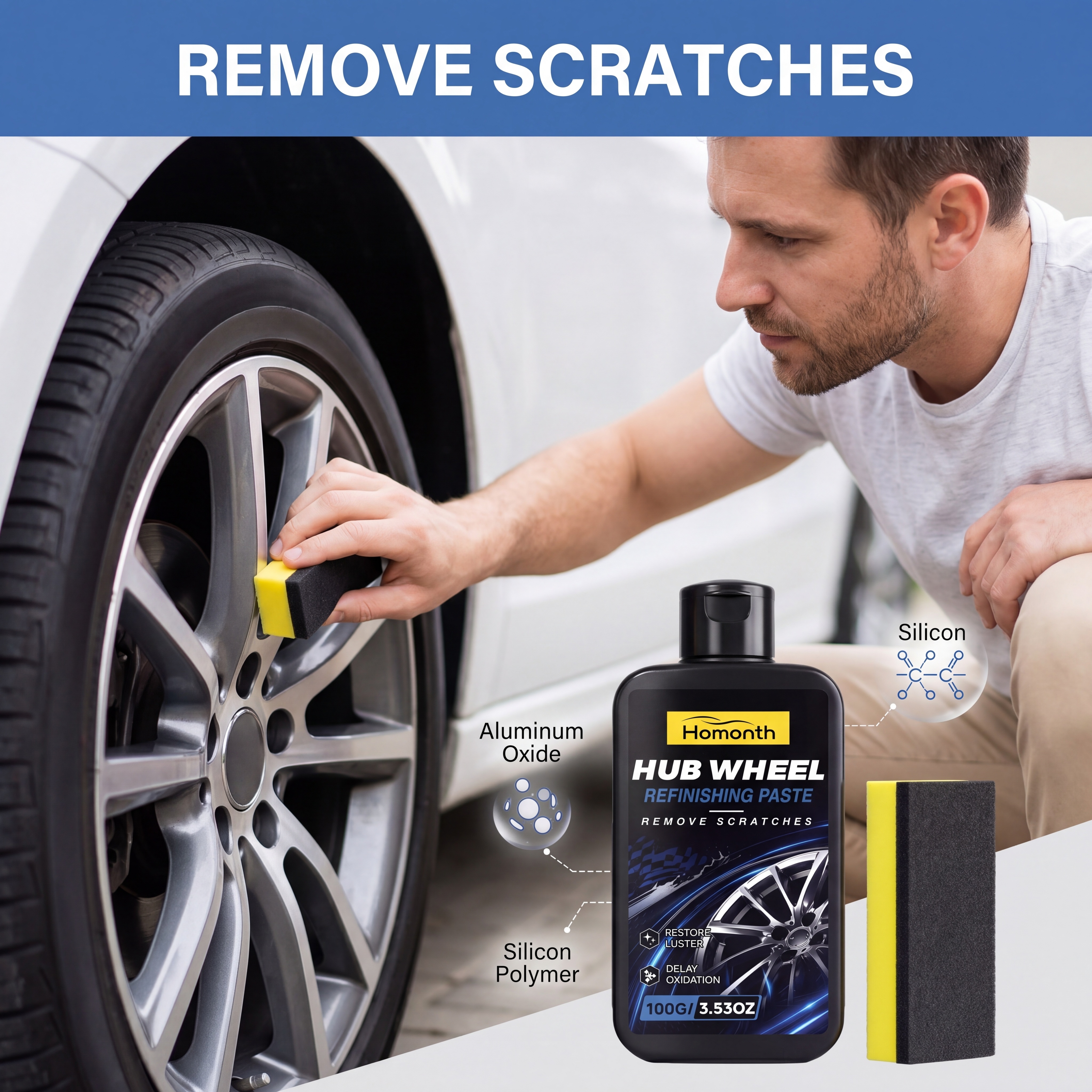 Wheel Polish Paste Scratch Rem - Wheel Cleaner Alloy incelemesi ve fiyatı