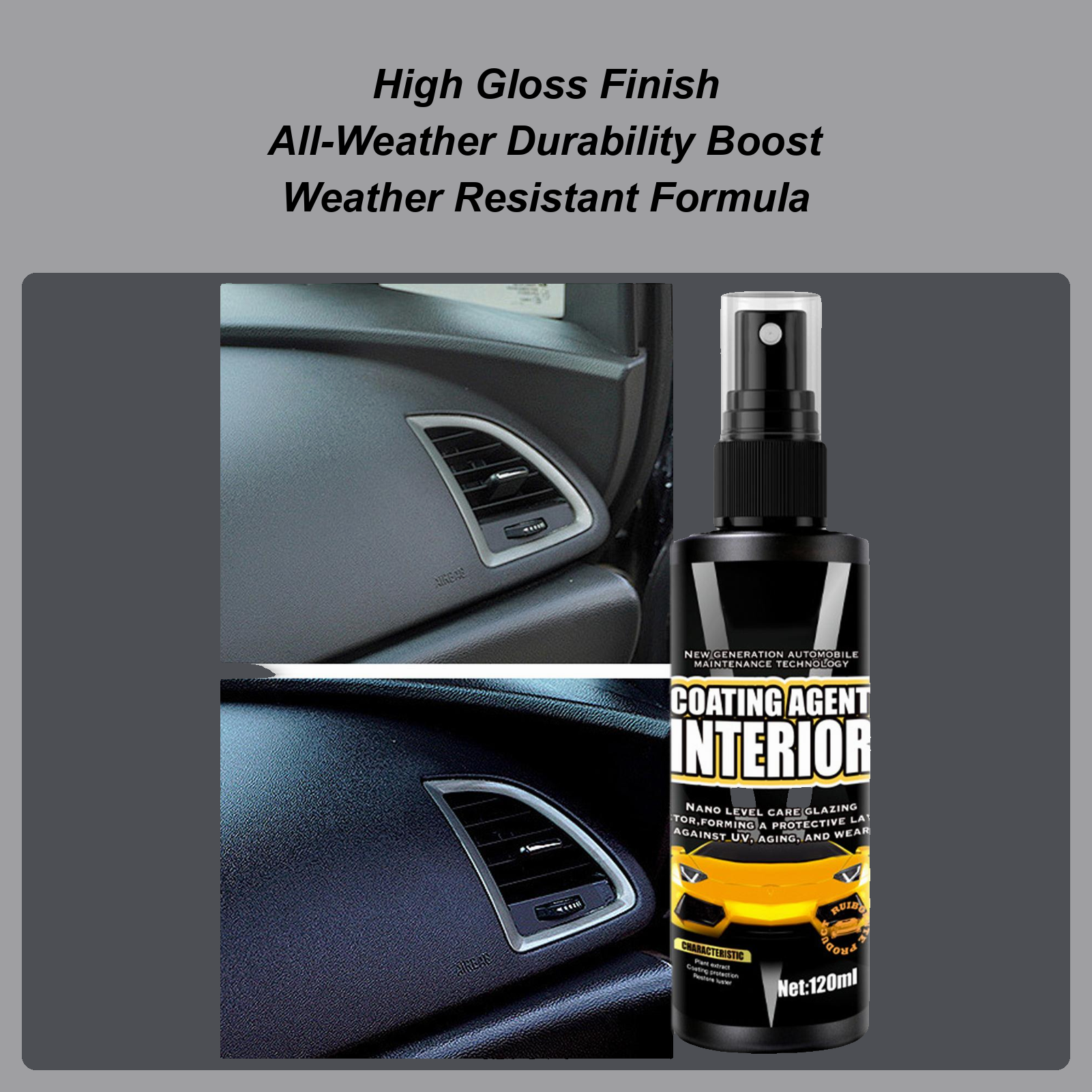 Interior Detailer Spray 120ml  - Seat Cleaner Fabric incelemesi ve fiyatı