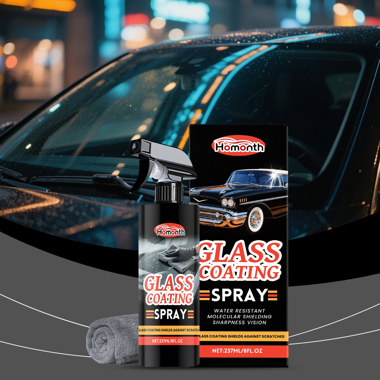Car Glass Cleaner & Anti-Fog S - Glass Cleaner Streak incelemesi ve fiyatı