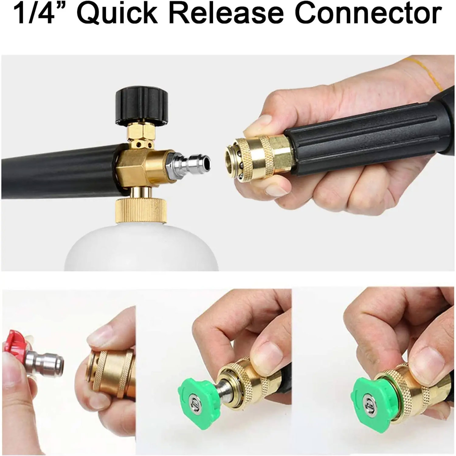 Snow Foam Cannon with 1/4 Inch - Pressure Washer Foam Gun incelemesi ve fiyatı