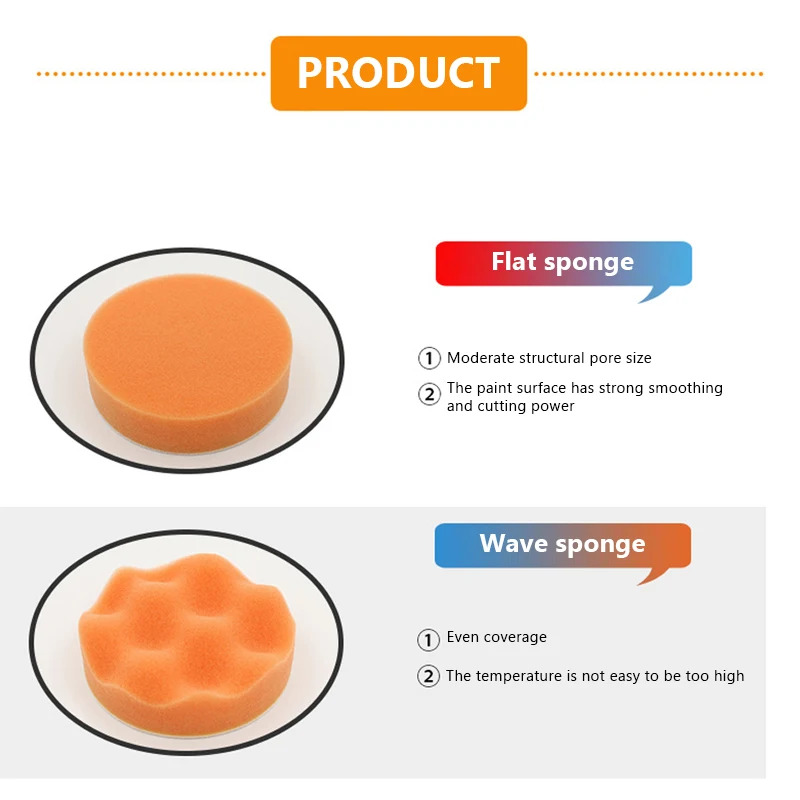 6pcs/set Car Polishing Sponge  - Polish Pad Set Buffer incelemesi ve fiyatı
