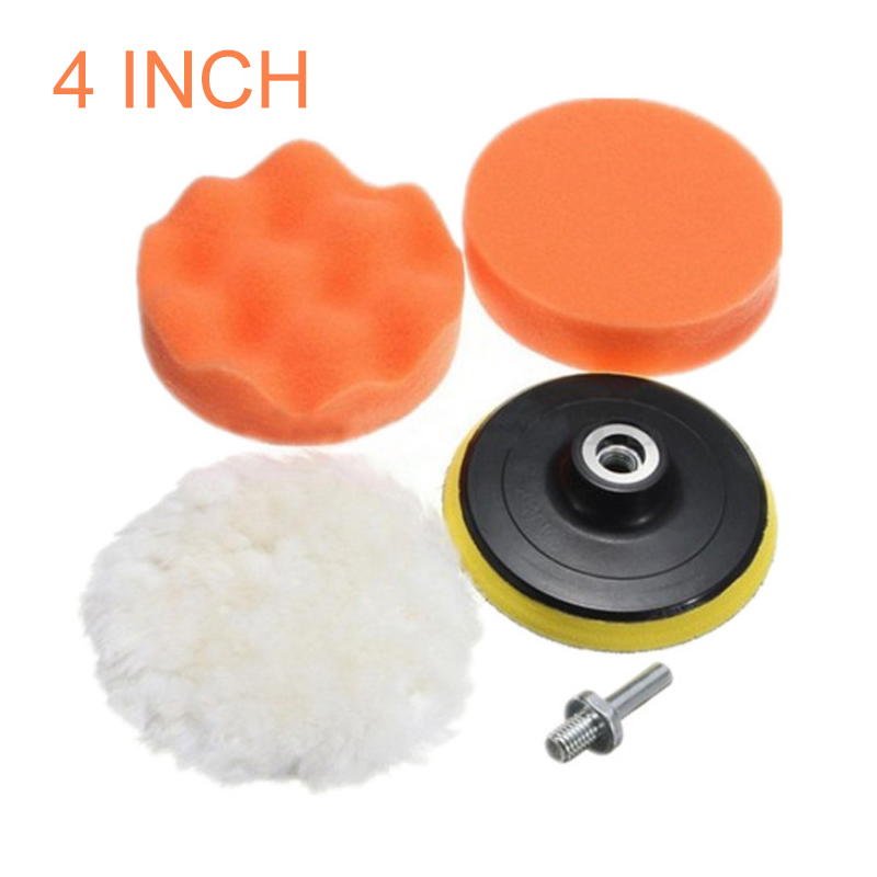 4pcs 4'' Car Polish Buffer Pad - Polish Pad Set Buffer incelemesi ve fiyatı
