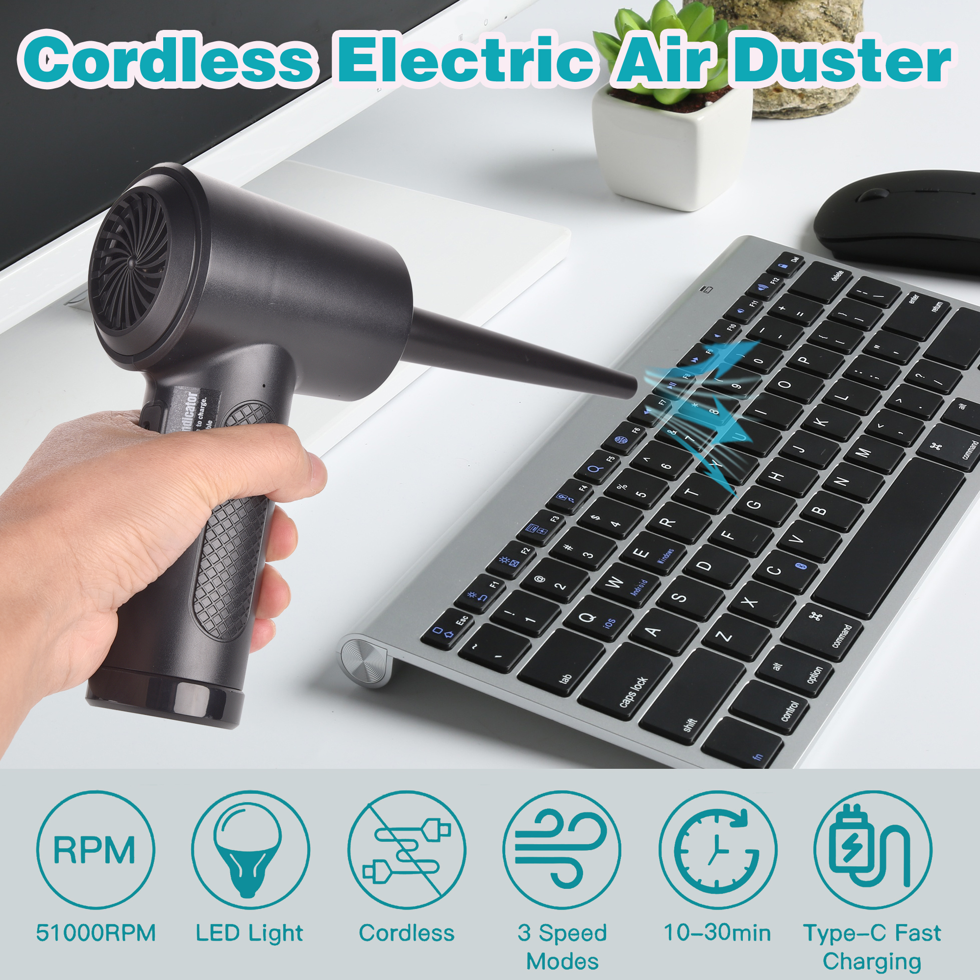 Compressed Air Duster for Comp - Dryer Car Blower incelemesi ve fiyatı