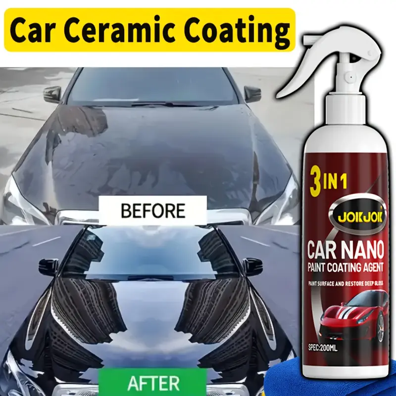 3-in-1 quick acting automotive - Car Wax Ceramic Coating incelemesi ve fiyatı