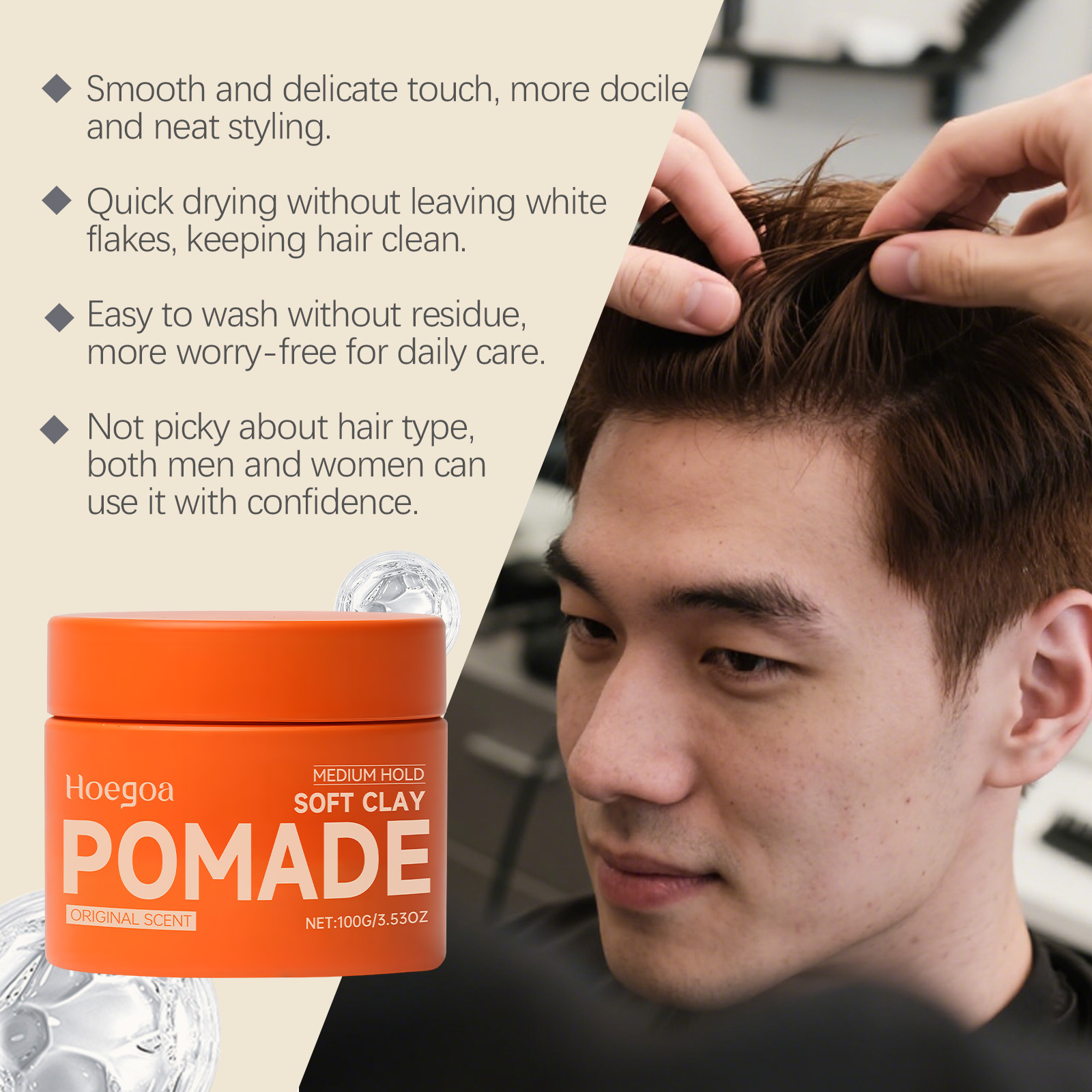 Original Hair Wax Long-Lasting - Clay Bar Lubricant incelemesi ve fiyatı