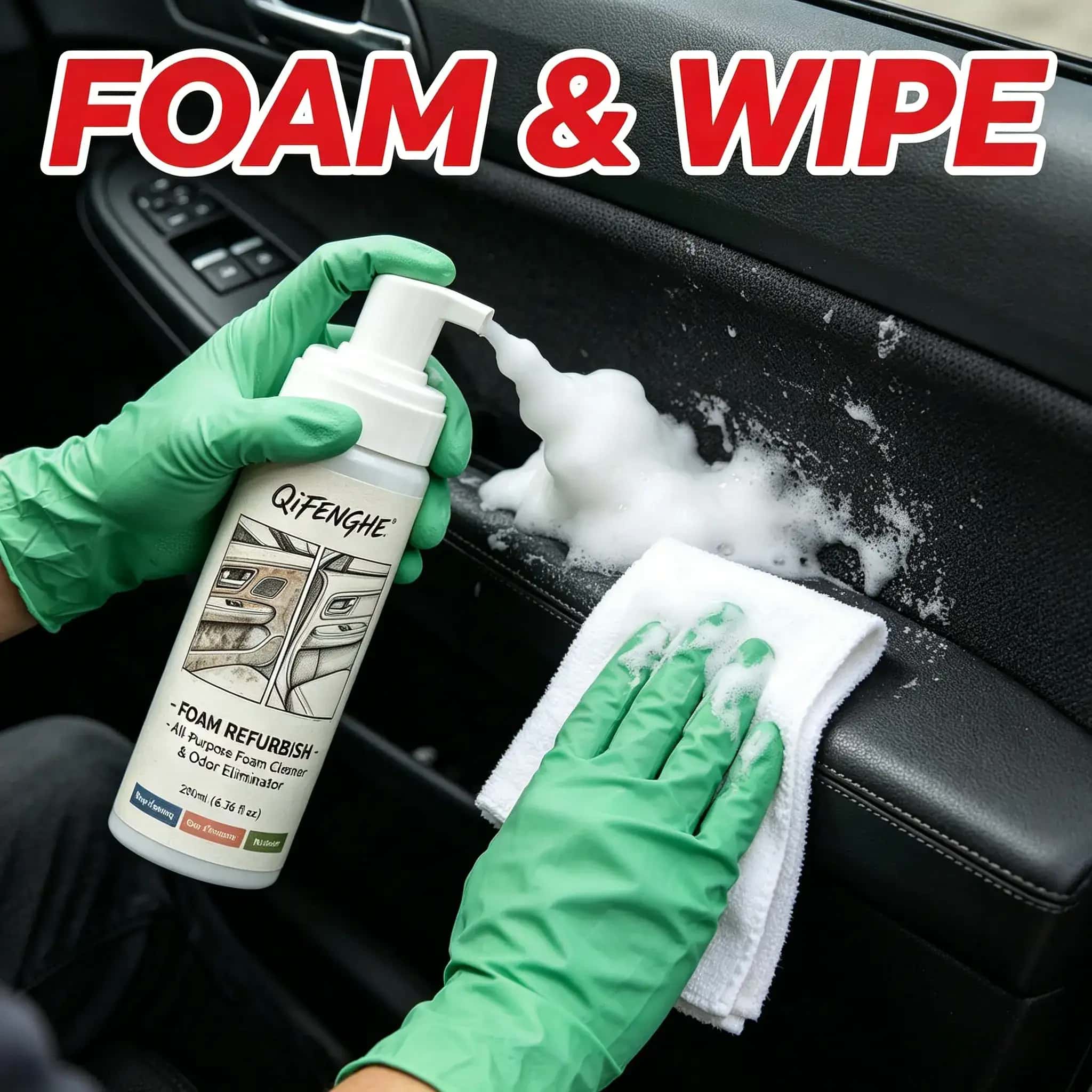 Multi-Surface Car Foam Refurbi - Odor Eliminator Car incelemesi ve fiyatı