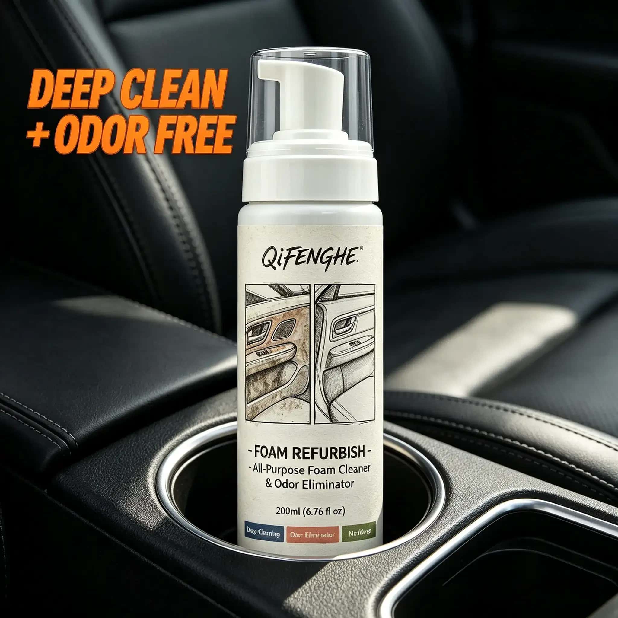Multi-Surface Car Foam Refurbi - Odor Eliminator Car incelemesi ve fiyatı
