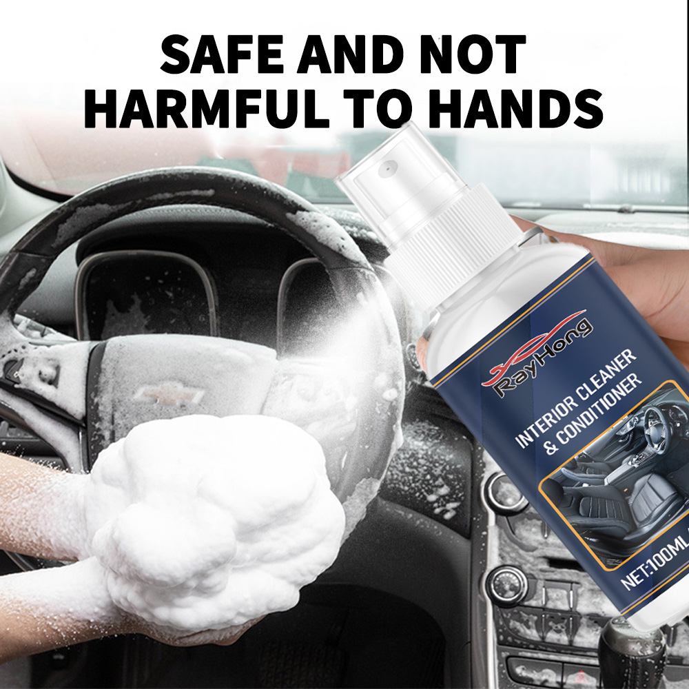 100ml Car Interior Foam Cleane - Leather Cleaner Interior incelemesi ve fiyatı