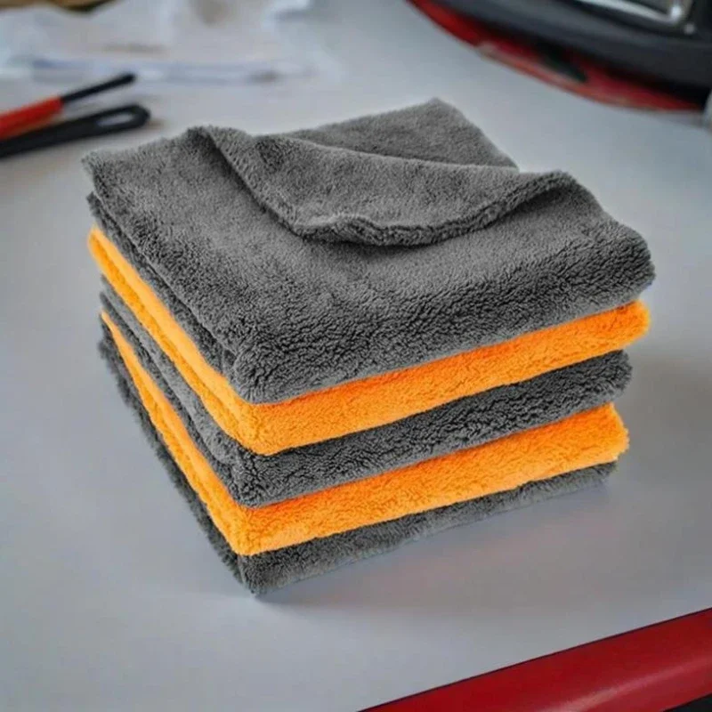 New 1/2/6/9 Packs 300GSM Car T - Microfiber Towel Detailing incelemesi ve fiyatı