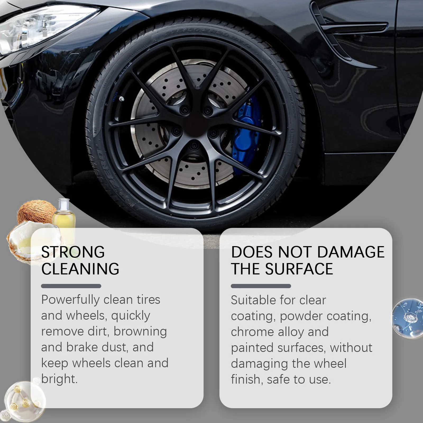 Professional Wheel Tire Cleane - Wheel Cleaner Alloy incelemesi ve fiyatı
