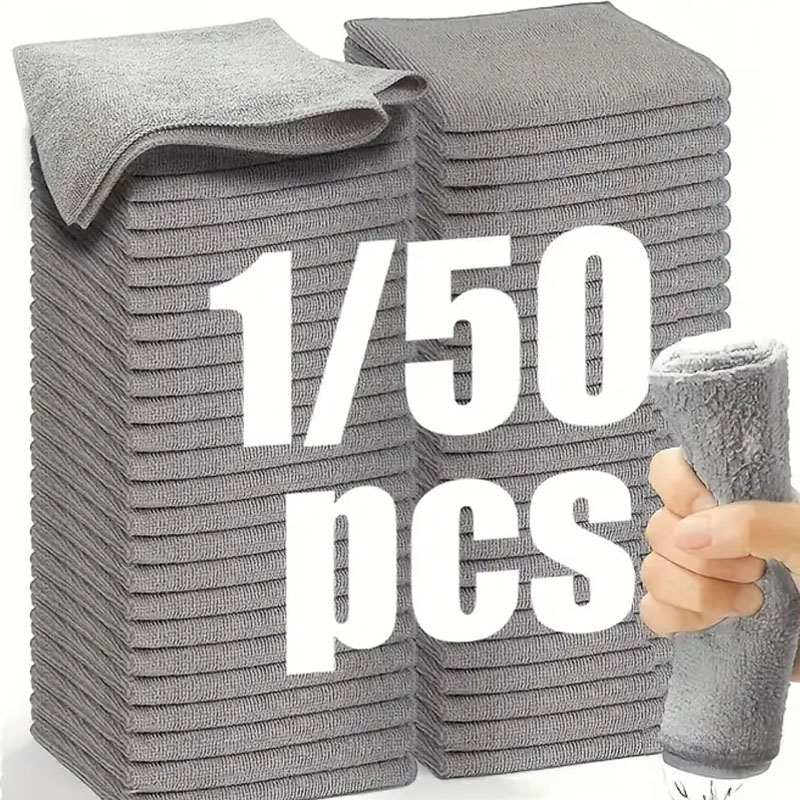 1/50pcs Microfiber Cleaning Cl - Microfiber Towel Detailing incelemesi ve fiyatı