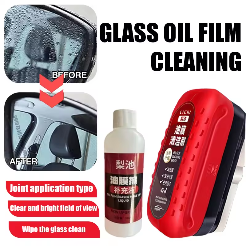 Car Glass Oil Film Remover Gla - Car Cleaning Brush incelemesi ve fiyatı