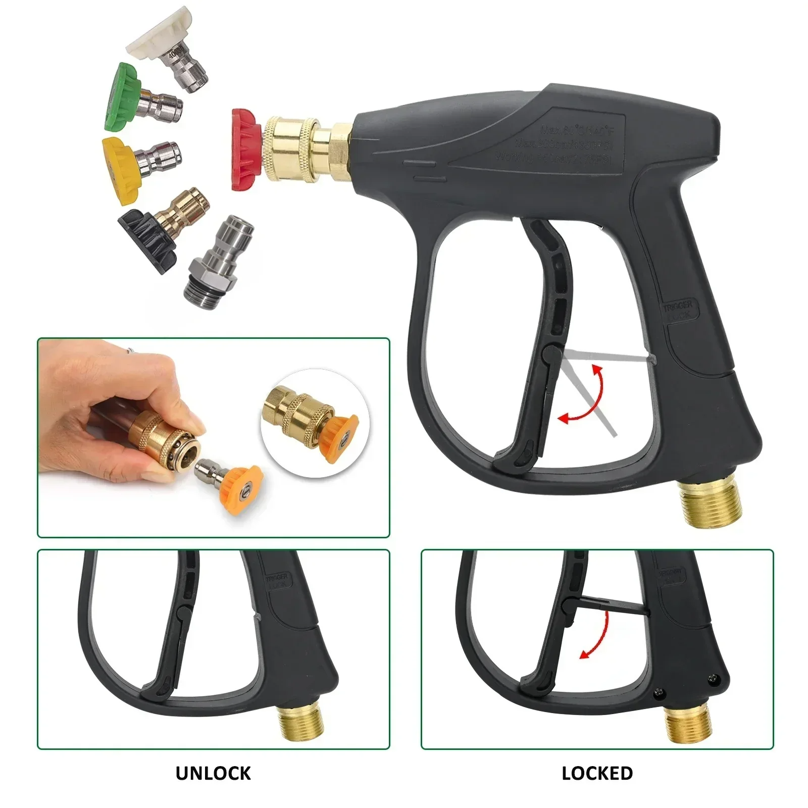 Pressure Washer Gun for Karche - Foam Cannon Car Wash incelemesi ve fiyatı