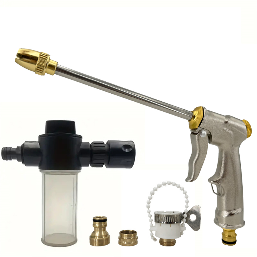 1PC Metal High-Pressure Long R - Pressure Washer Foam Gun incelemesi ve fiyatı