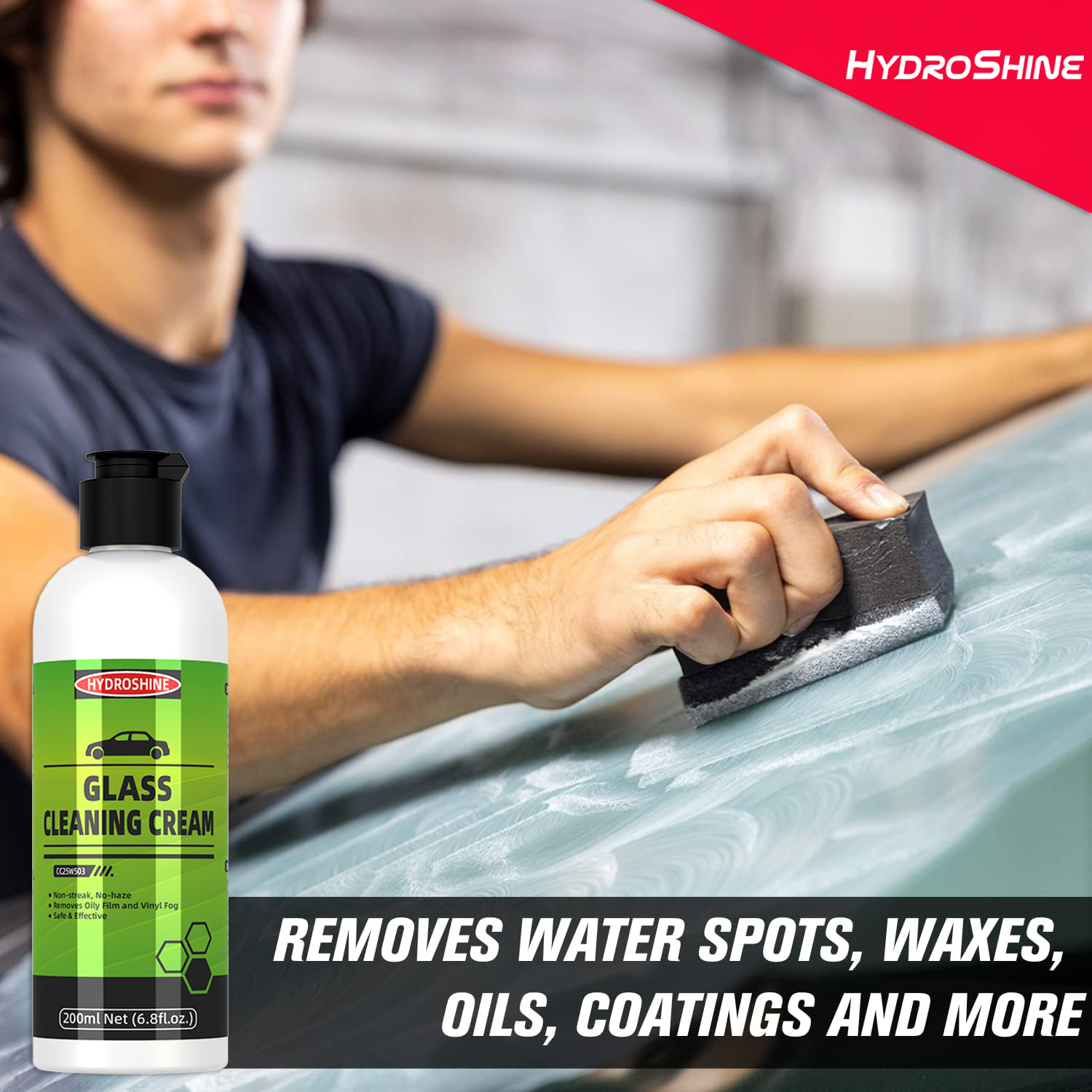 Hydroshine Car Glass Oil Film  - Glass Cleaner Streak incelemesi ve fiyatı