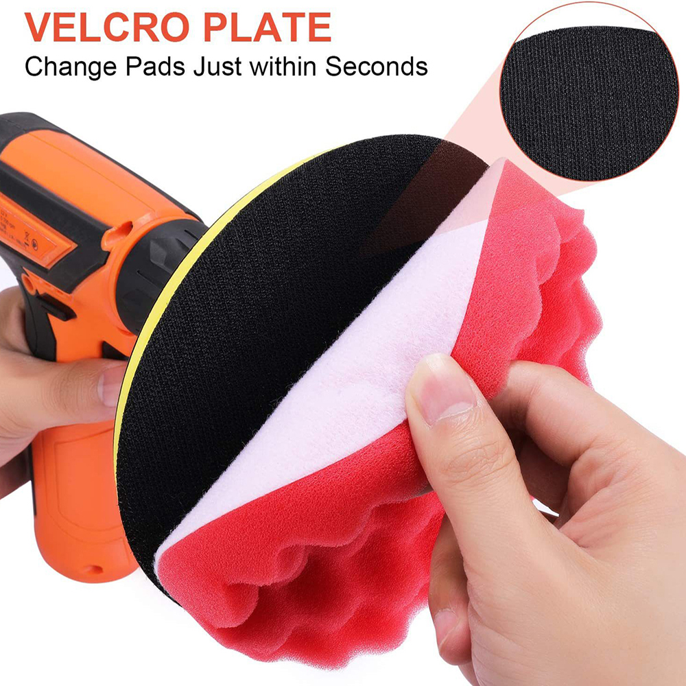 8Pcs Car Polishing Pads Kit 3/ - Polish Pad Set Buffer incelemesi ve fiyatı