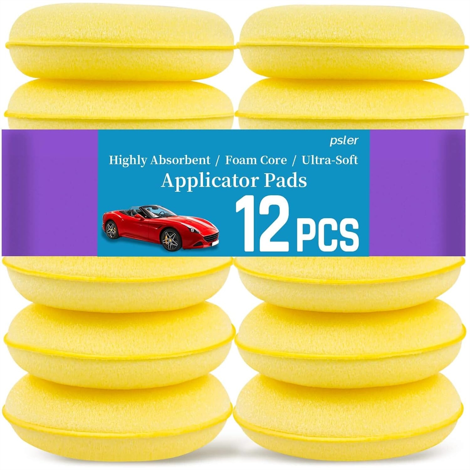 Foam Applicator Pads 4 Inch 12 - Wax Applicator Pad incelemesi ve fiyatı